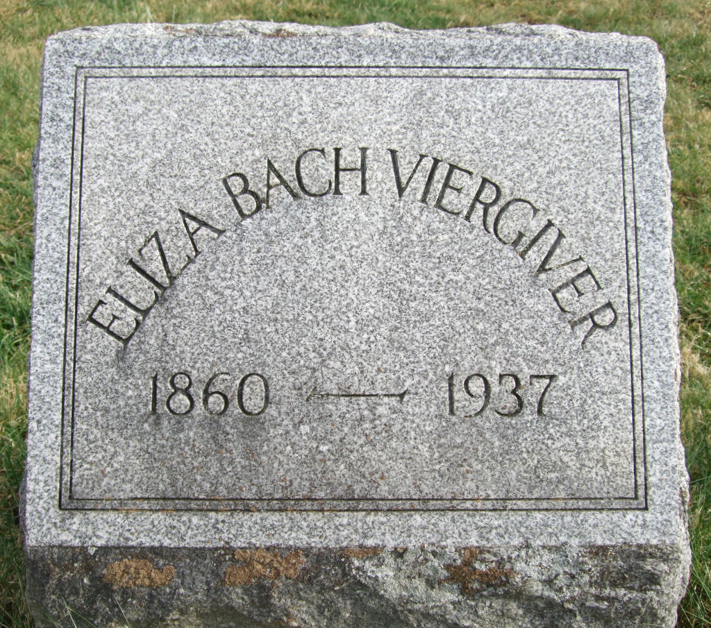 Eliza Bach Viergiver 1860-1937